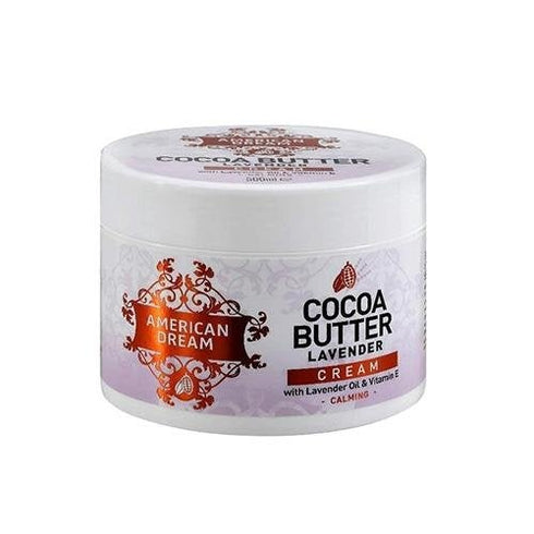 American Dream Cocoa Butter Lavender Cream Jar 500ml